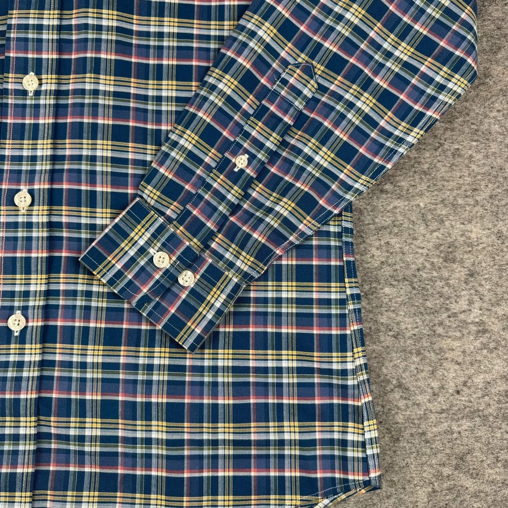 Brooks Brothers Regent Button Down Shirt Long Sleeve Plaid Cotton Mens Small S - Picture 7 of 13